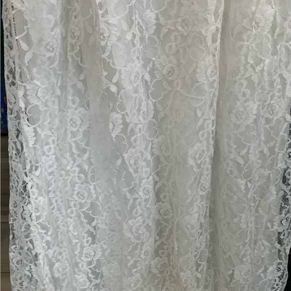 Vintage Wedding Dress- Emma Domb of California 1950s vintage size Medium - Picture 4 of 12